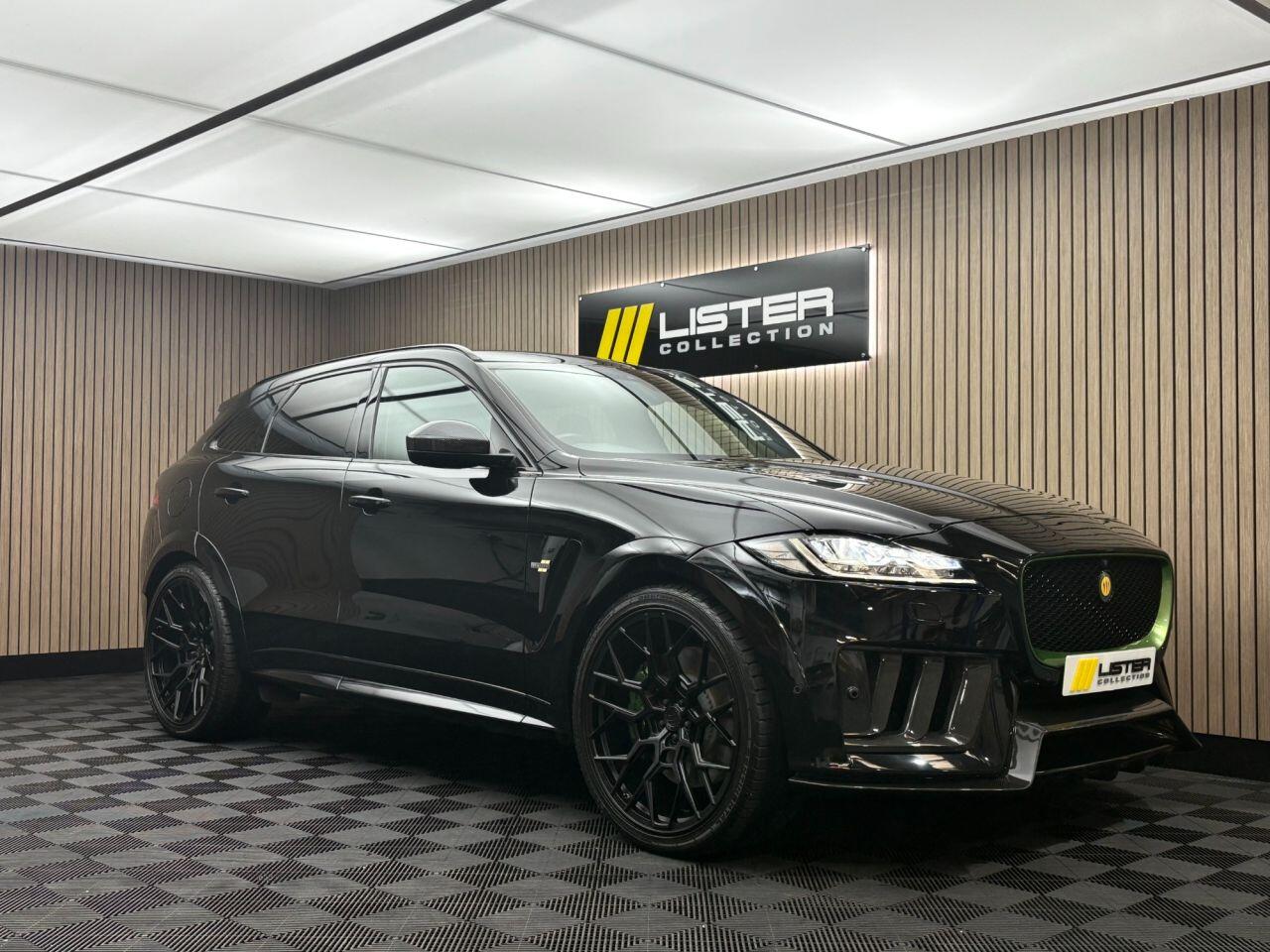 Lister F-PACE 5.0 V8 Lister Stealth 666BHP. Complete Conversion.  LOW RATE FINANCE+12 MONTH WARRANTY