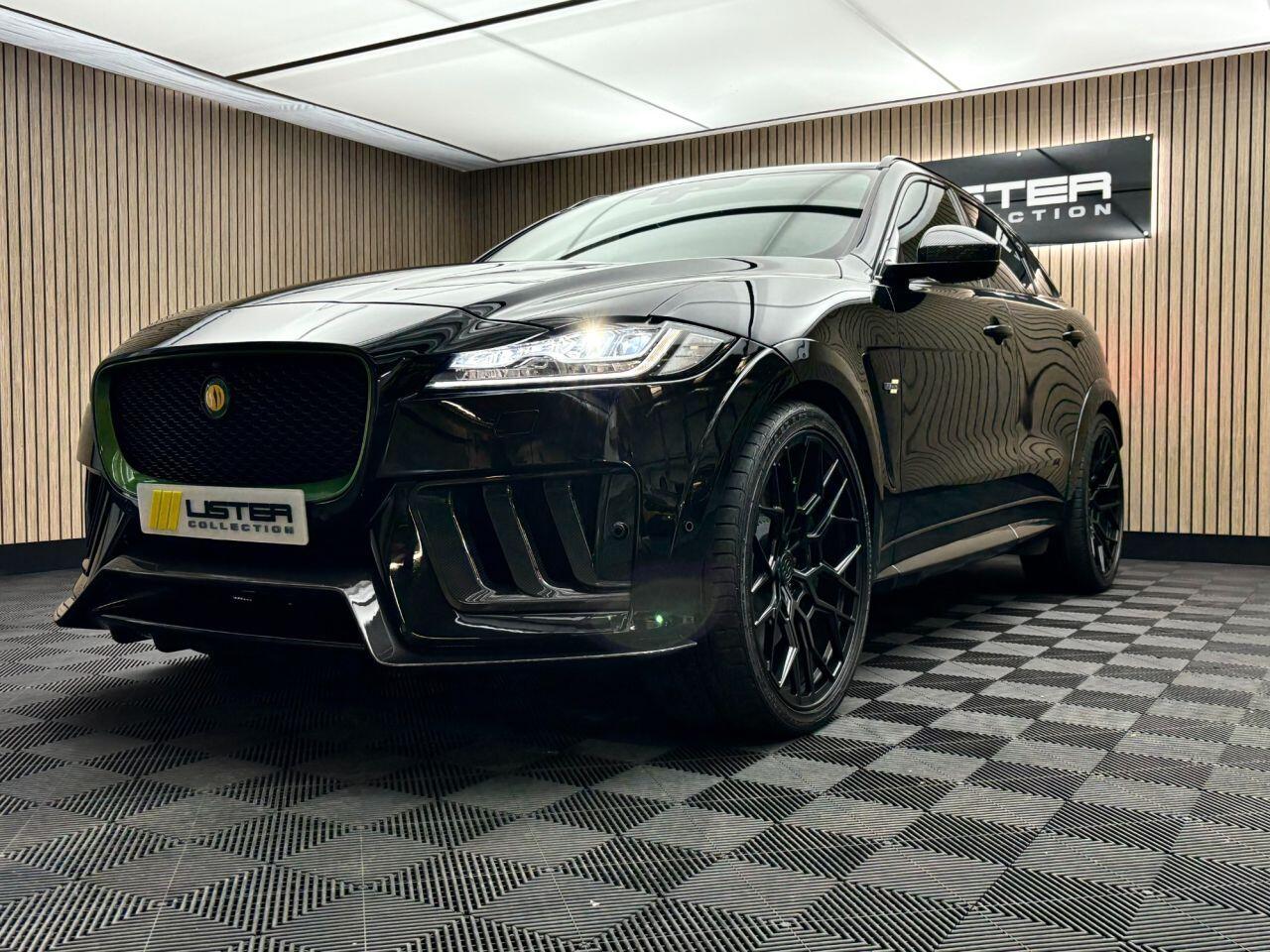 Lister F-PACE 5.0 V8 Lister Stealth 666BHP. Complete Conversion.  LOW RATE FINANCE+12 MONTH WARRANTY