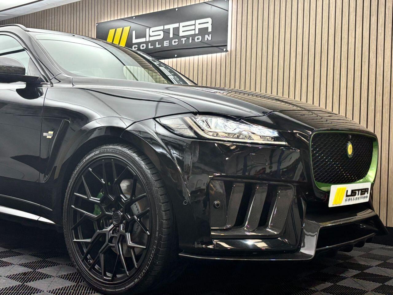Lister F-PACE 5.0 V8 Lister Stealth 666BHP. Complete Conversion.  LOW RATE FINANCE+12 MONTH WARRANTY
