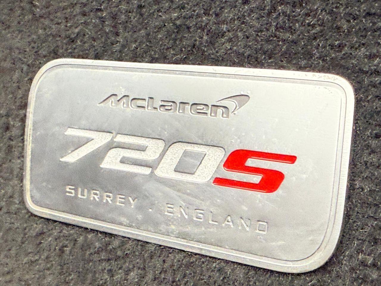 MCLAREN 720S 4.0T V8 Performance 2dr Petrol SSG Euro 6 LOW RATE FINANCE +12 MONTH WARRANTY