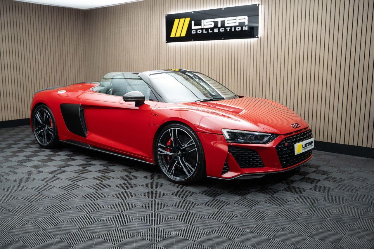 Audi R8 5.2 FSI V10 Performance Carbon Black Spyder 2dr Petrol S Tronic quattro Euro 6 (s/s) (620 ps) LOW RATE FINANCE +12 MONTH WARRANTY