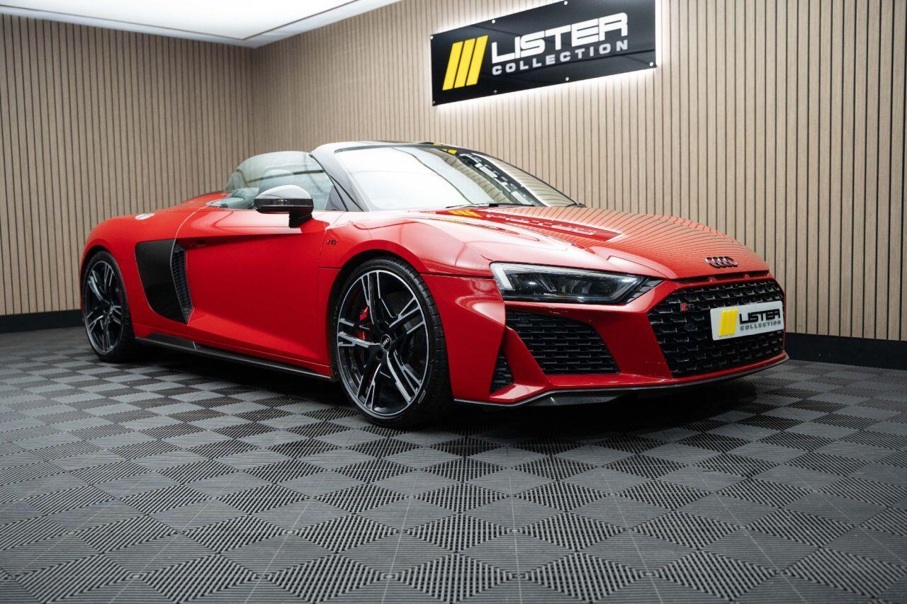 Audi R8 5.2 FSI V10 Performance Carbon Black Spyder 2dr Petrol S Tronic quattro Euro 6 (s/s) (620 ps) LOW RATE FINANCE +12 MONTH WARRANTY