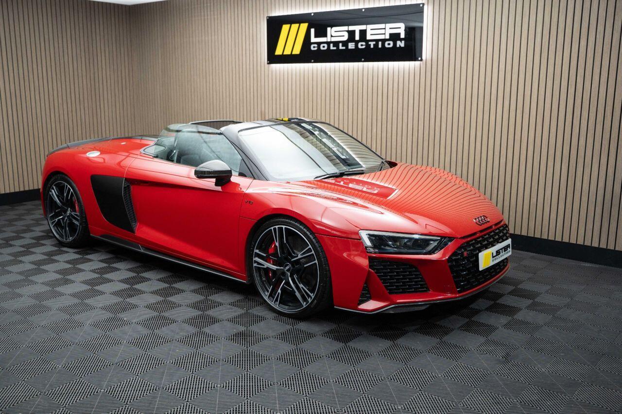 Audi R8 5.2 FSI V10 Performance Carbon Black Spyder 2dr Petrol S Tronic quattro Euro 6 (s/s) (620 ps) LOW RATE FINANCE +12 MONTH WARRANTY